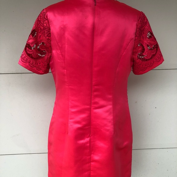 ASOS Women’s Hot Pink Dress Sz 12 - Picture 5 of 6